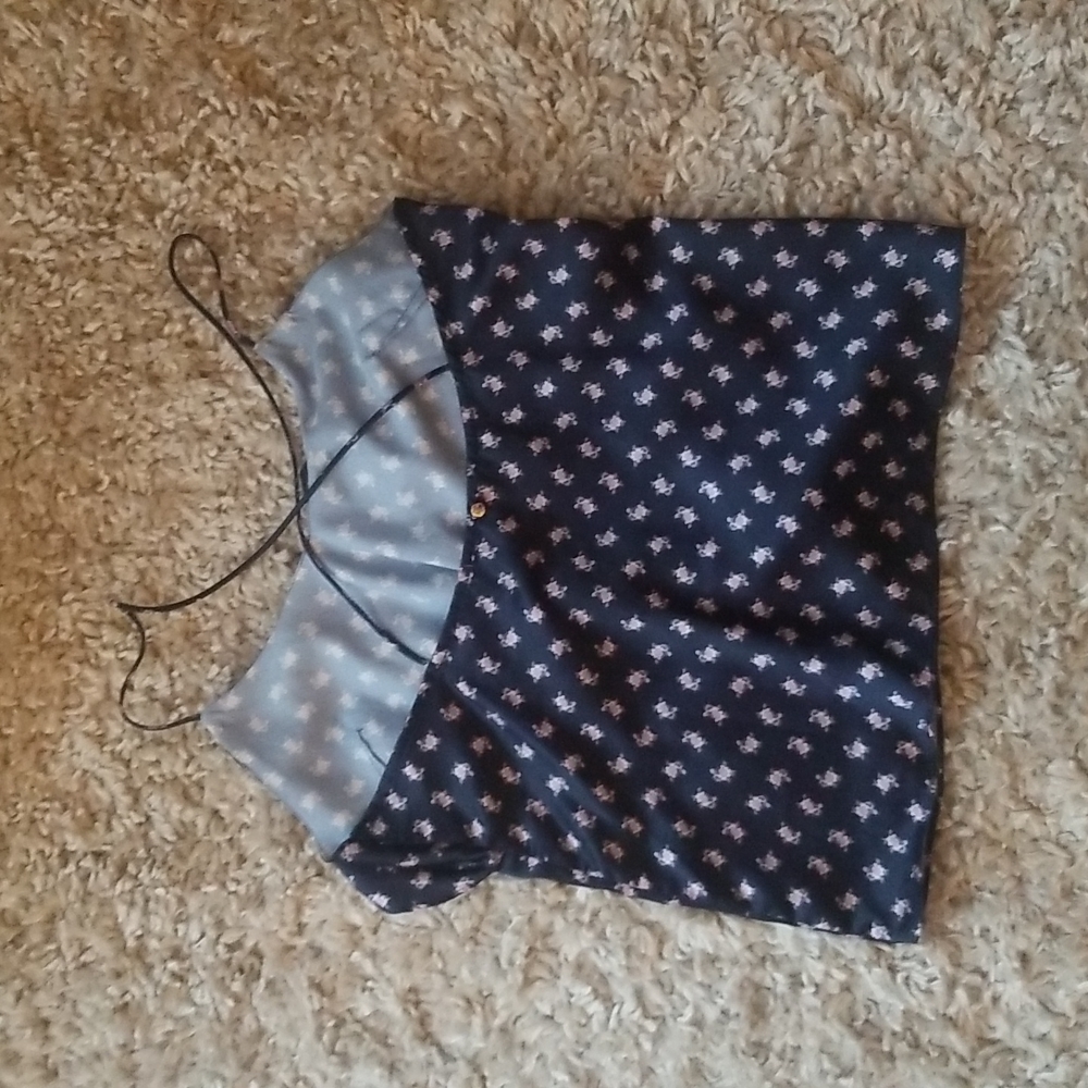 Anthropologie Harlyn Ruffle Foulard Cami Tank - Picture 4 of 4